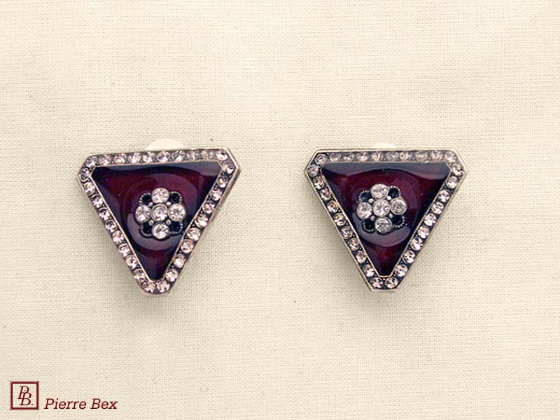 Pierre-Bex Art-Deco earclips 46655-01