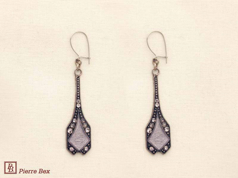 Pierre-Bex Art-Deco earrings 49155-02