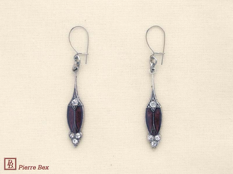 Pierre-Bex Art-Deco earrings 49155-06