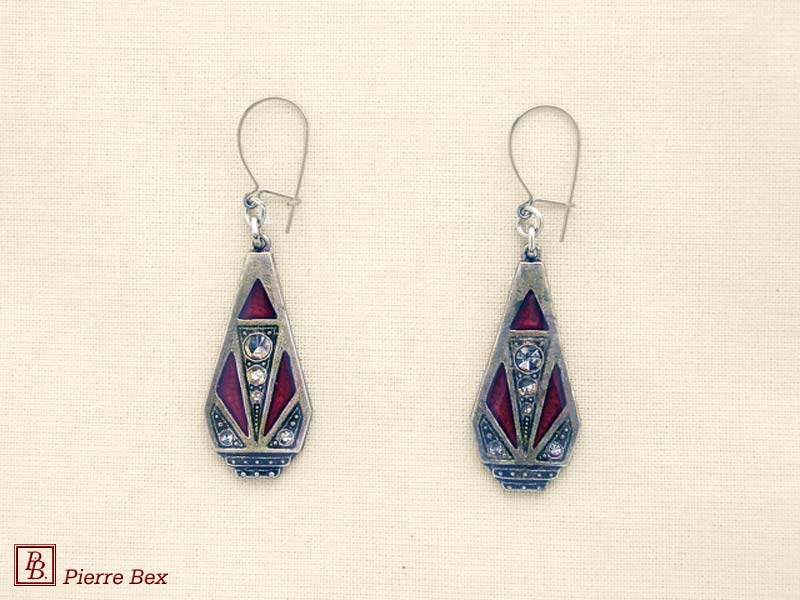 Pierre-Bex Art-Deco earrings 49155-08