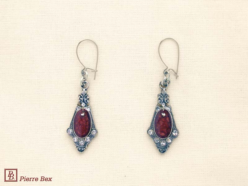 Pierre-Bex Art-Deco earrings 49155-12