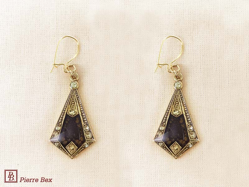 Pierre-Bex Art-Deco earrings 49155-17